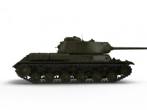is-1 tank 3D Model