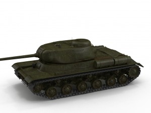 is-1 tank 3D मॉडल
