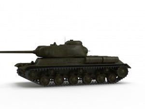 is-1 tank 3D मॉडल