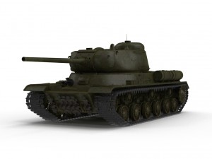 is-1 tank 3D मॉडल