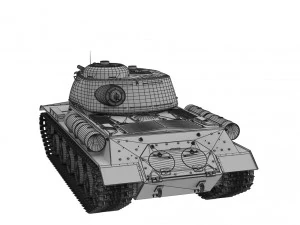 is-1 tank 3D Model
