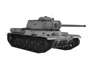 is-1 tank 3D Model