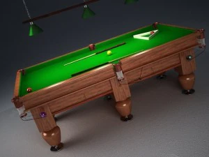 bilardo masası 3D Model