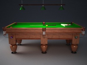 pool table 3D Модель