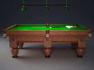 pool table 3D Model