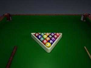 pool table 3D Модель
