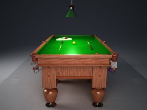 pool table 3D Модель