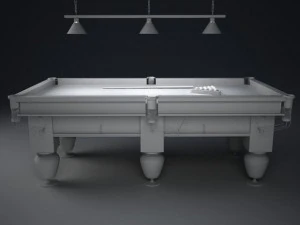 pool table 3D Model