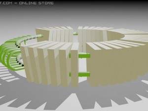 urban modular blench 3D 模型