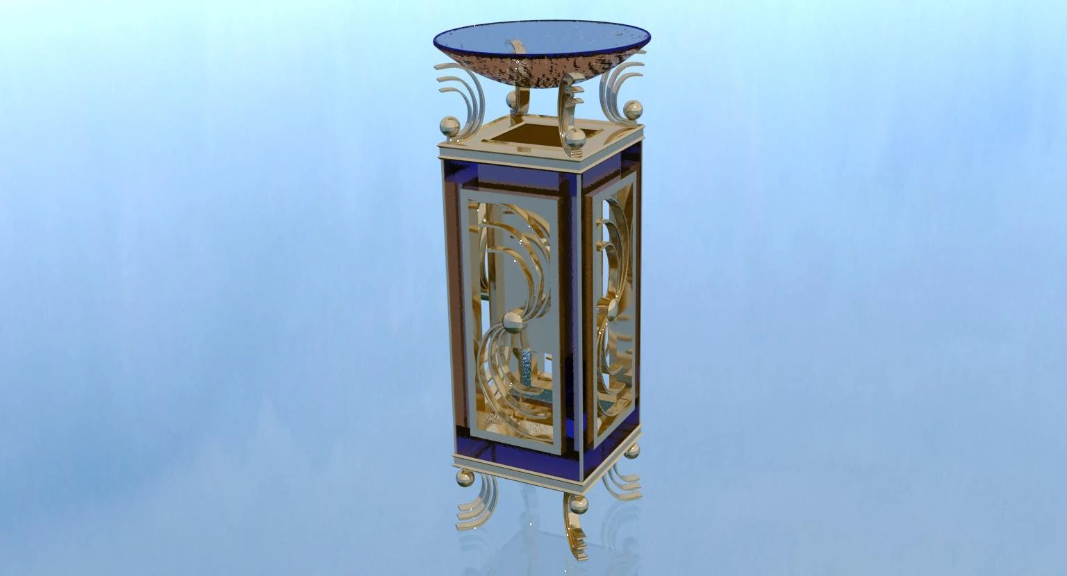 ashtraybindesign03 3D Model .c4d .max .obj .3ds .fbx .stl .blend 