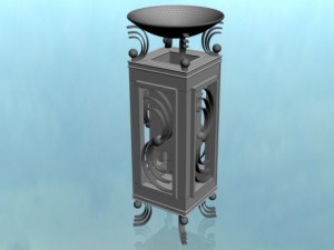 ashtraybindesign03 3D Модель