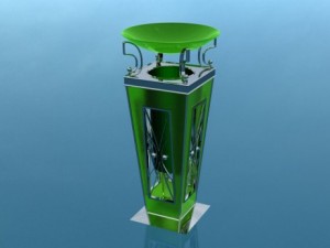 ashtraybarrel01 3Dモデル