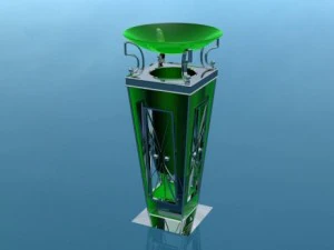 ashtraybarrel01 3D Model