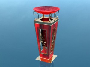 ashtraybarrel01 3Dモデル