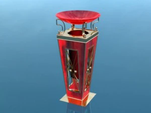 ashtraybarrel01 3D Model