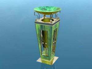 ashtraybarrel01 3D Model