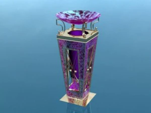 ashtraybarrel01 3D Model