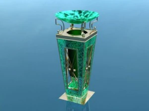 ashtraybarrel01 3D Model