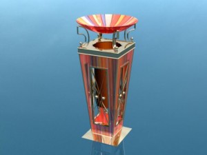 ashtraybarrel01 3Dモデル