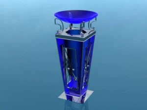 ashtraybarrel01 3D Model