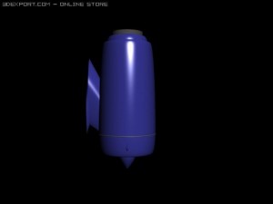 jet engine Model 3D