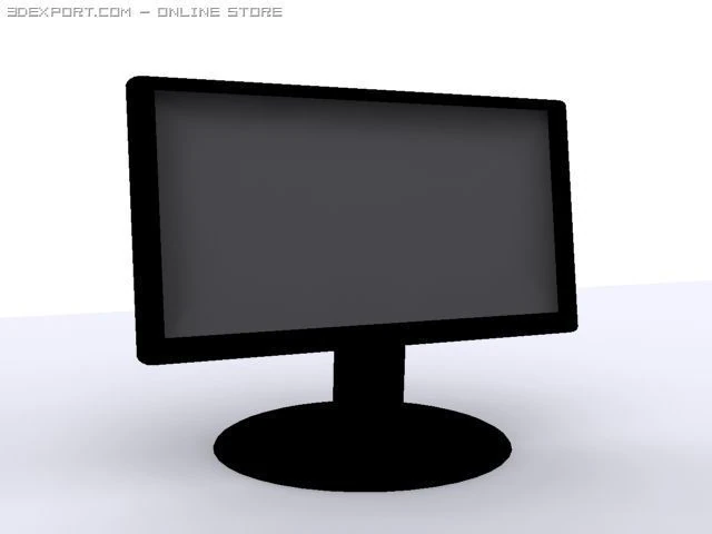 monitor 3D Model .c4d .max .obj .3ds .fbx .stl .blend