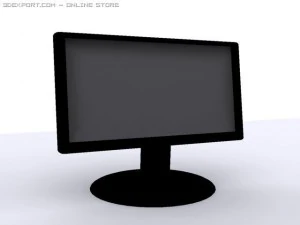 monitor 3D Model