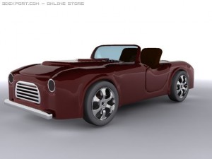 old car Model 3D