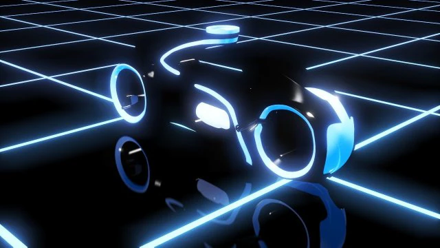 tron-lichtcyclus 3D Model .c4d .max .obj .3ds .fbx .stl .blend 