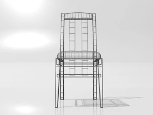 krzesło Model 3D