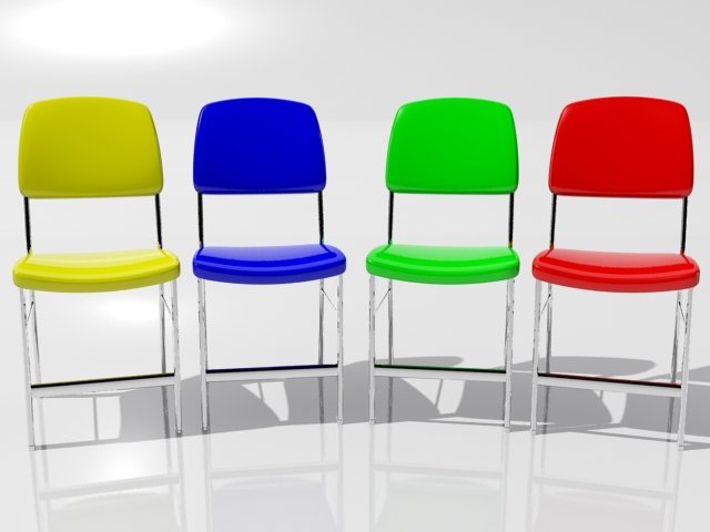 chair 3D Model .c4d .max .obj .3ds .fbx .stl .blend 