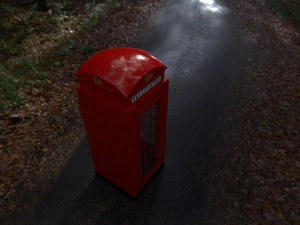 3d 3 telephone box collection 3D Model