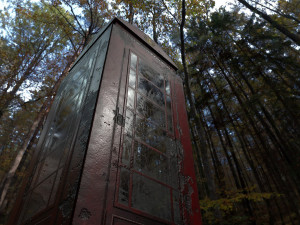 3d 3 telephone box collection Model 3D