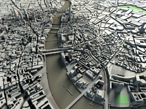 London cityscape Model 3D