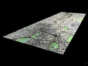 London cityscape 3D Model