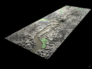London cityscape 3D Model