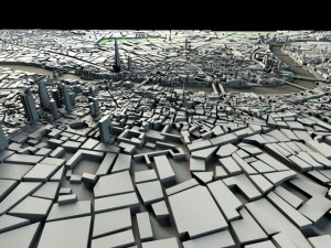 London cityscape Model 3D