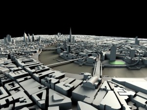 London cityscape Model 3D