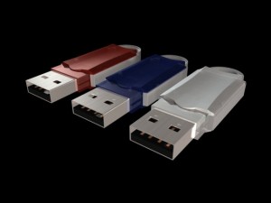 usb memory stick 3D Модель