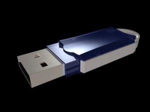 usb memory stick 3D Model