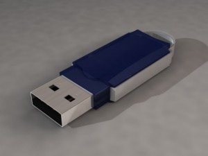 usb memory stick 3D Model