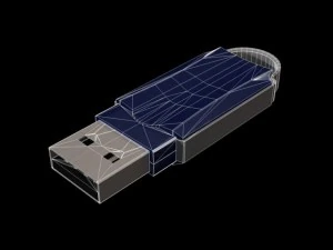 usb memory stick 3D Model