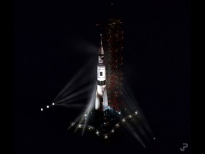 Rocket launch platform 3D Модель