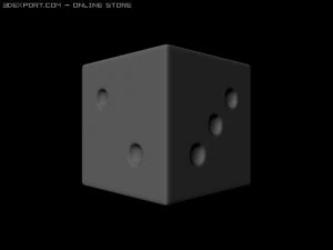 white die 3D Model