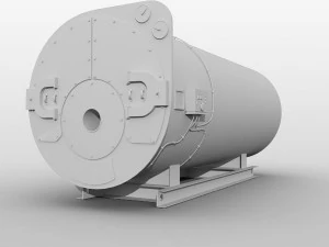 kocioł przemysłowy Model 3D