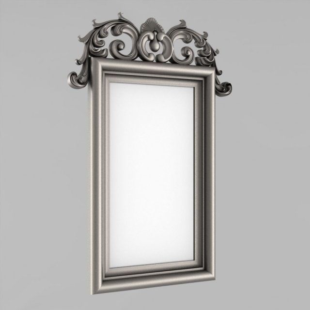 mirror 49 Model 3D .c4d .max .obj .3ds .fbx .stl .blend 