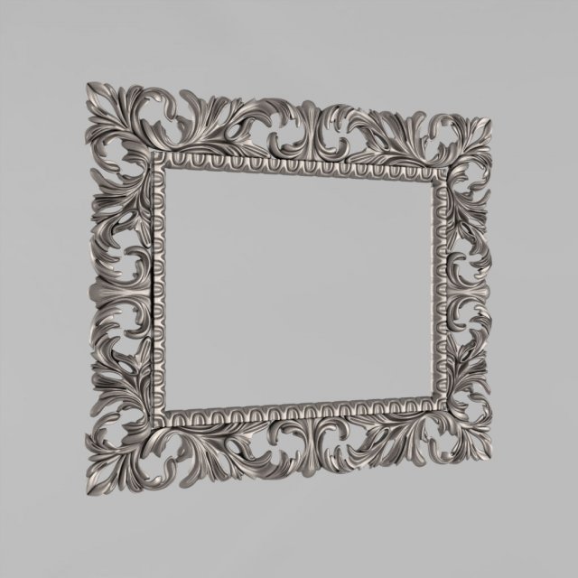 mirror frame 53 Model Cetak 3D .c4d .max .obj .3ds .fbx .stl .blend 