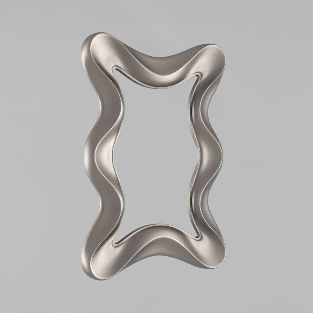 mirror frame 55 3D Print Model .c4d .max .obj .3ds .fbx .stl .blend 