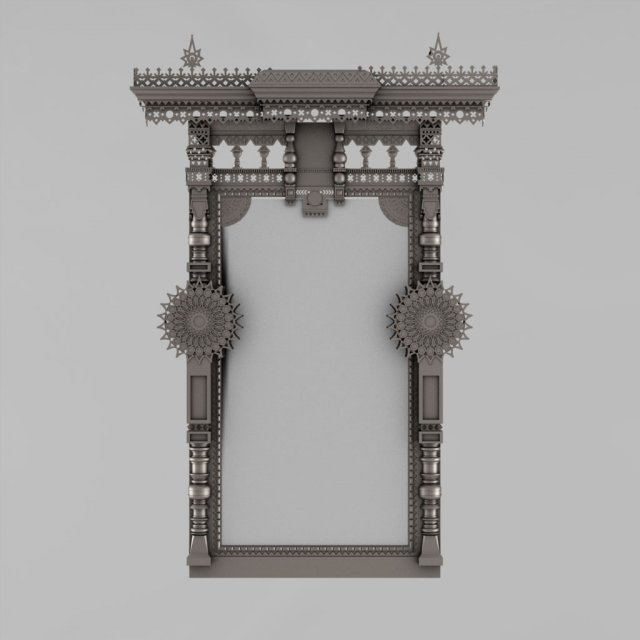 mirror frame 58 3D प्रिंट मॉडल .c4d .max .obj .3ds .fbx .stl .blend 