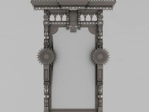 рама дзеркала 58 3D Принт Модель